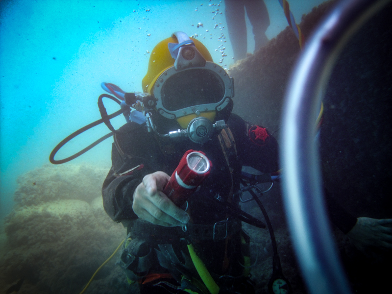 Diving in Greece