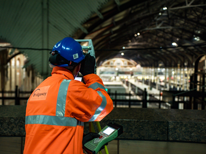 Geomatics at Liverpool Street Station